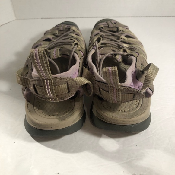 Keen Whisper Womens Size 8.5 Waterproof Trail Hiking Shoe Tan & Pink - Picture 6 of 7